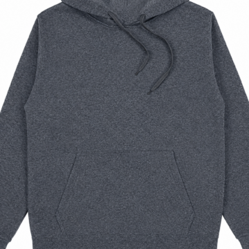 Heathered Grey Pullover Hoodie